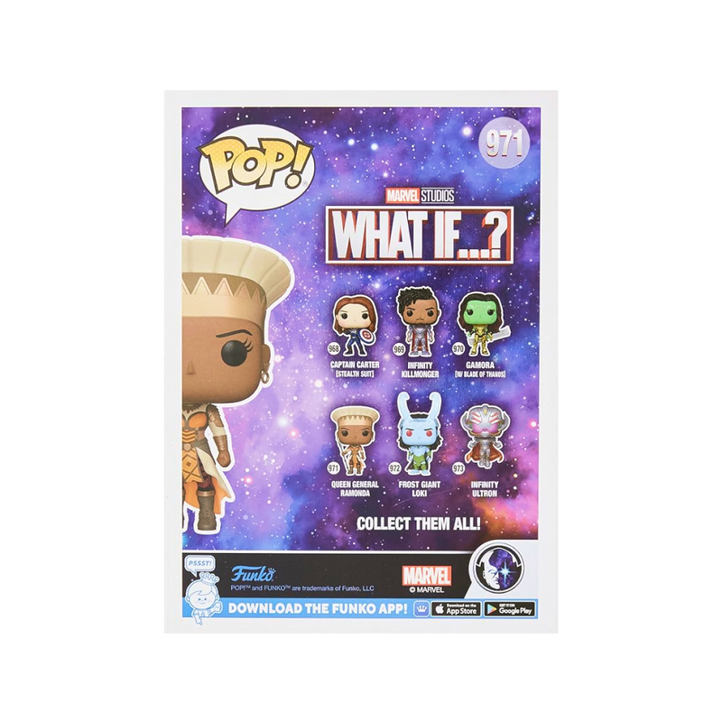 Funko Pop! Marvel:Marvel Studios What If…?-Queen General Ramonda