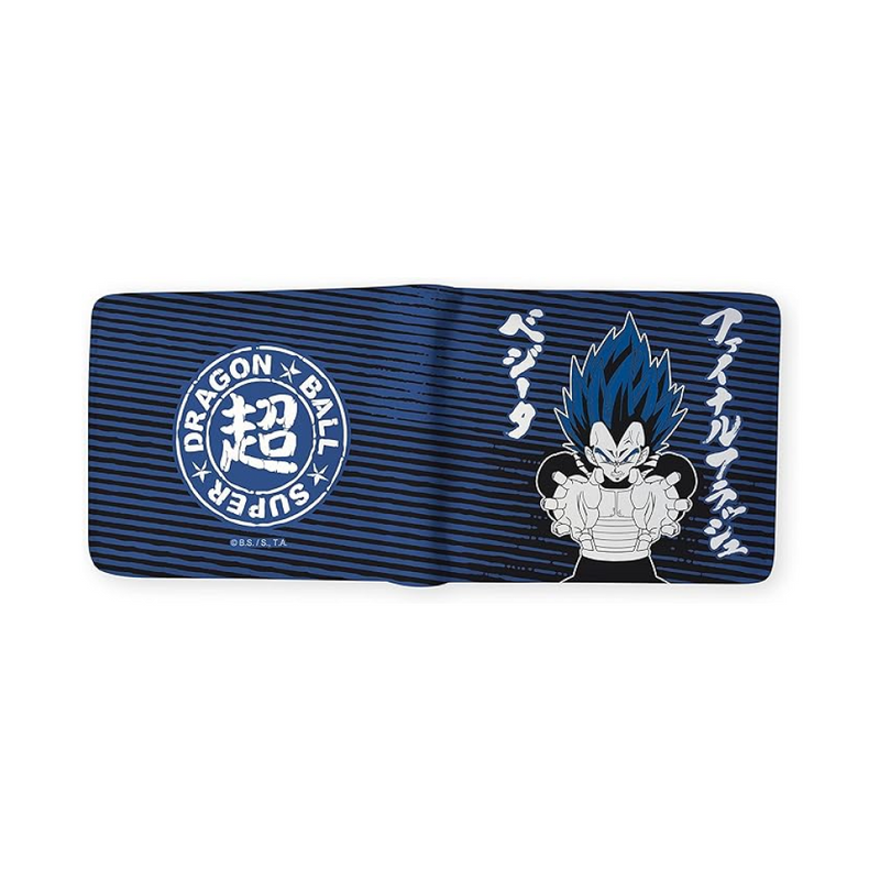 Dragon Ball Super - Wallet - Dragon Ball Super Vegeta Royal Blue