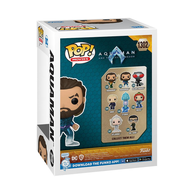 Funko Pop! Movies: DC Aquaman And The Lost Kingdom - Aquaman In Stealth Suit