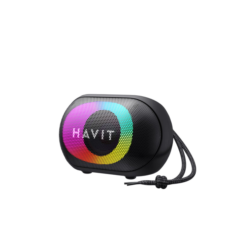 Havit RGB Wireless Speaker - Small - Black (HAV-SK885BT)