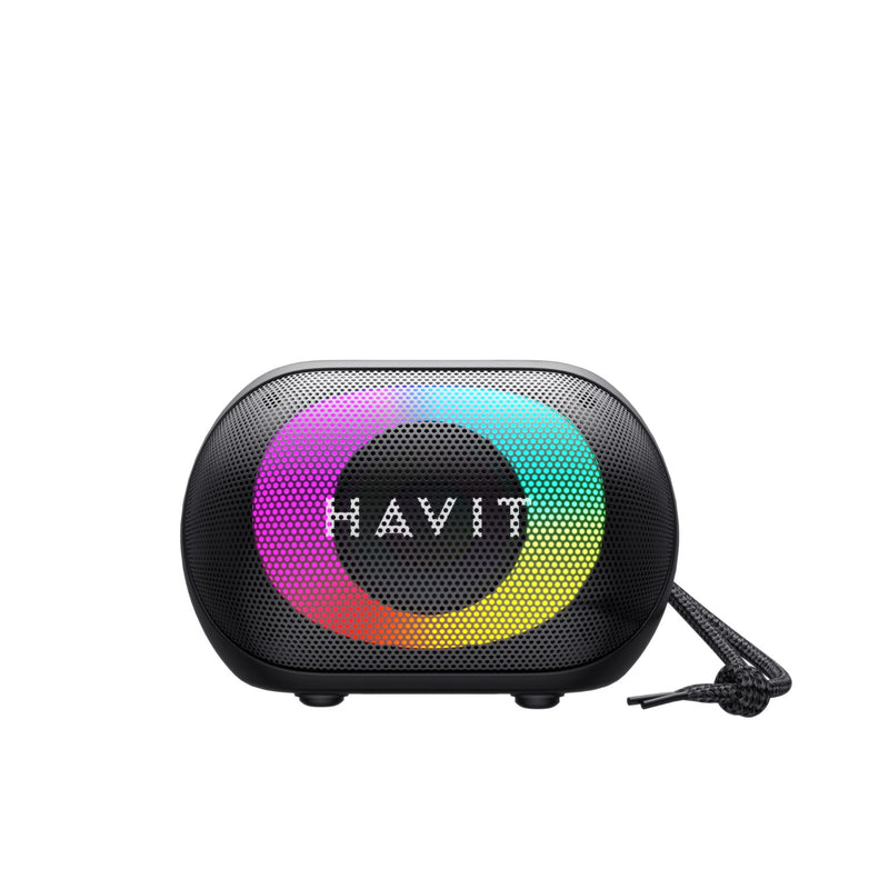 Havit RGB Wireless Speaker - Small - Black (HAV-SK885BT)