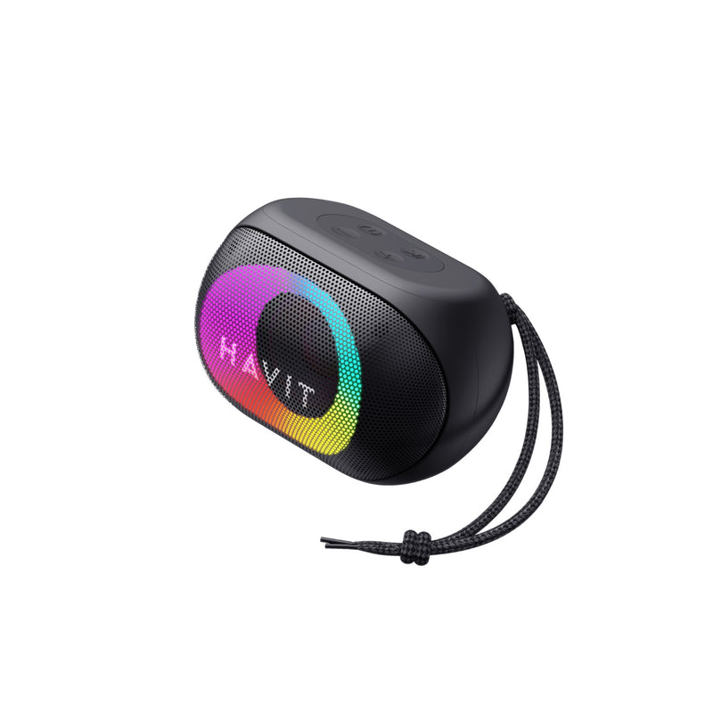 Havit RGB Wireless Speaker - Small - Black (HAV-SK885BT)