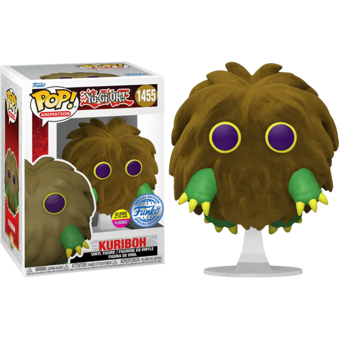 Funko Pop! Animation: Yu-Gi-Oh! - Kuriboh (Special Edition)(Glows In The Dark)(Flocked)