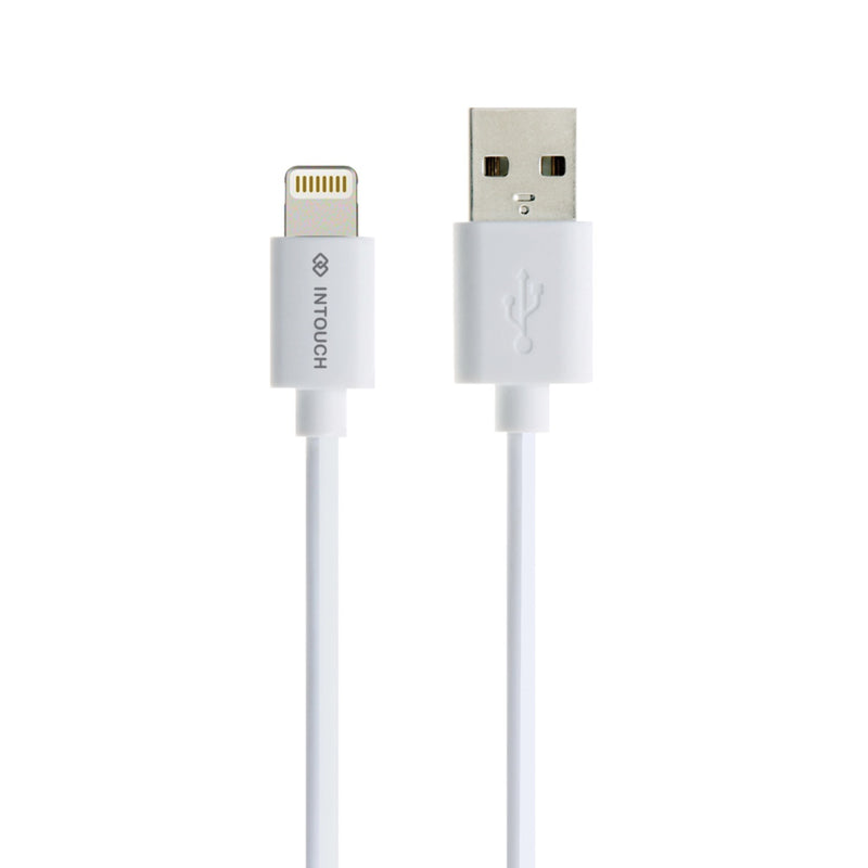 INTOUCH USB To Lightning Cable 2 Metre - White (IT-CSC3008-WH)