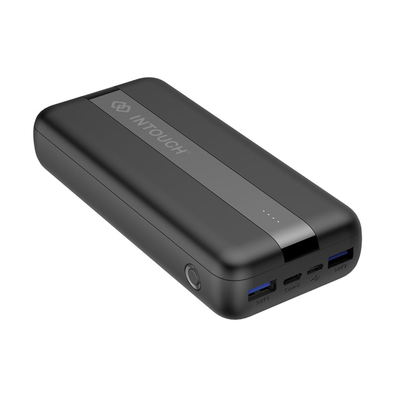 INTOUCH PD Powerbank - 20000mAh - Black (IT-PWB3858)