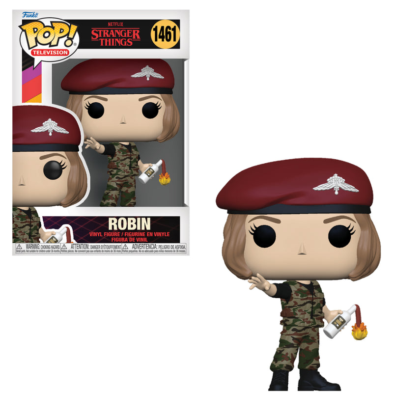 Funko Pop! Television: Netflix Stranger Things - Robin With Molotov Cocktail