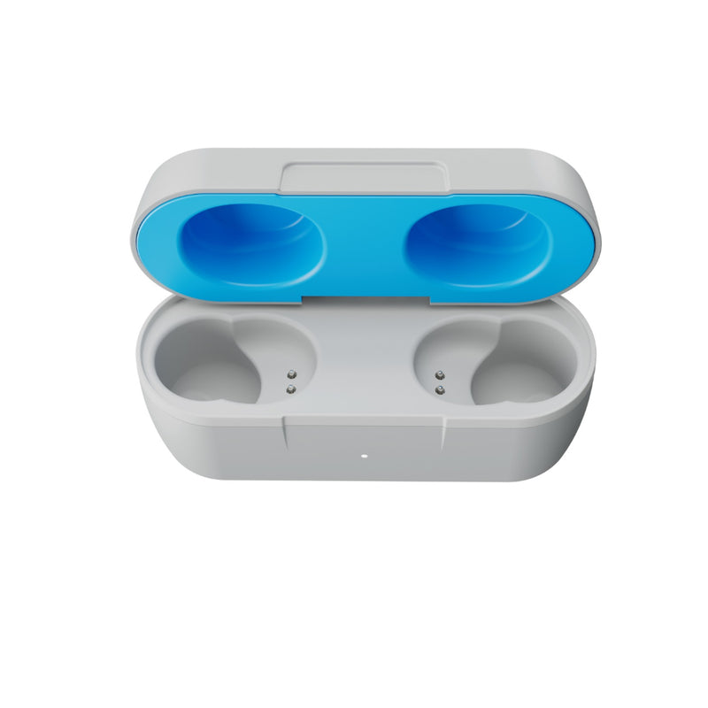 Skullcandy Jib™ True 2 Wireless Earbuds - Light Grey/Blue