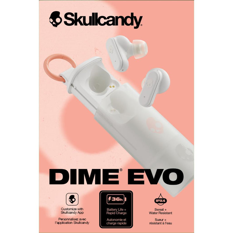 Skullcandy Dime® Evo True Wireless Earbuds - Bone (S2DTW-S951)