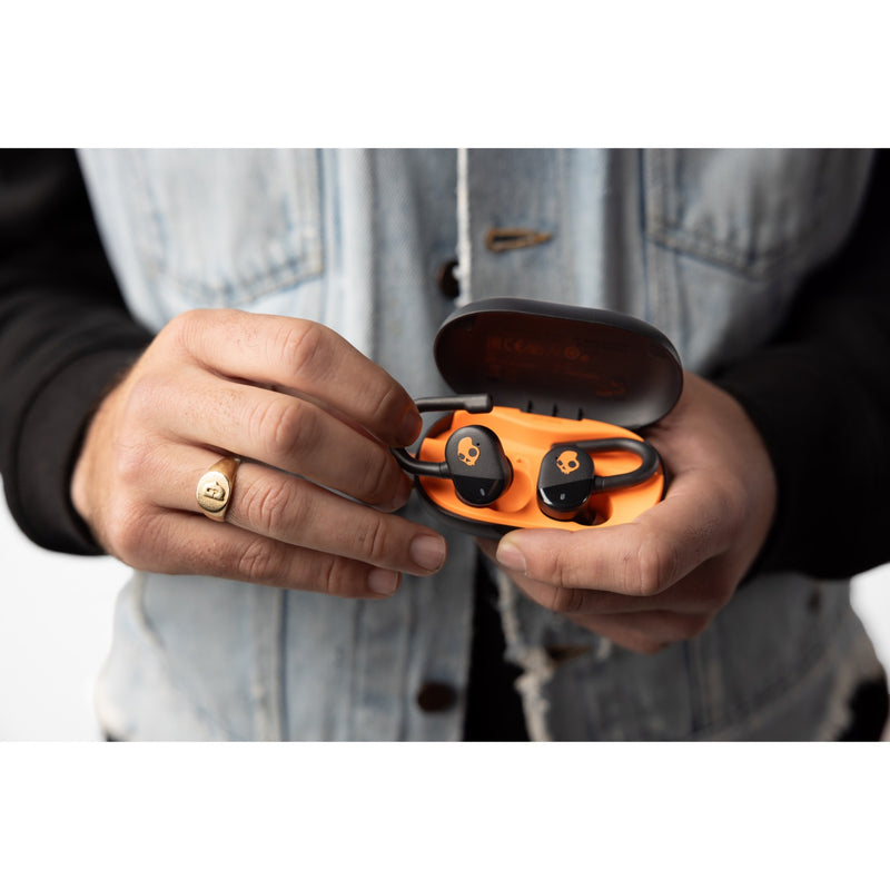 Push® Play Active True Wireless Earbuds - Black/Orange (S2PPW-S749)