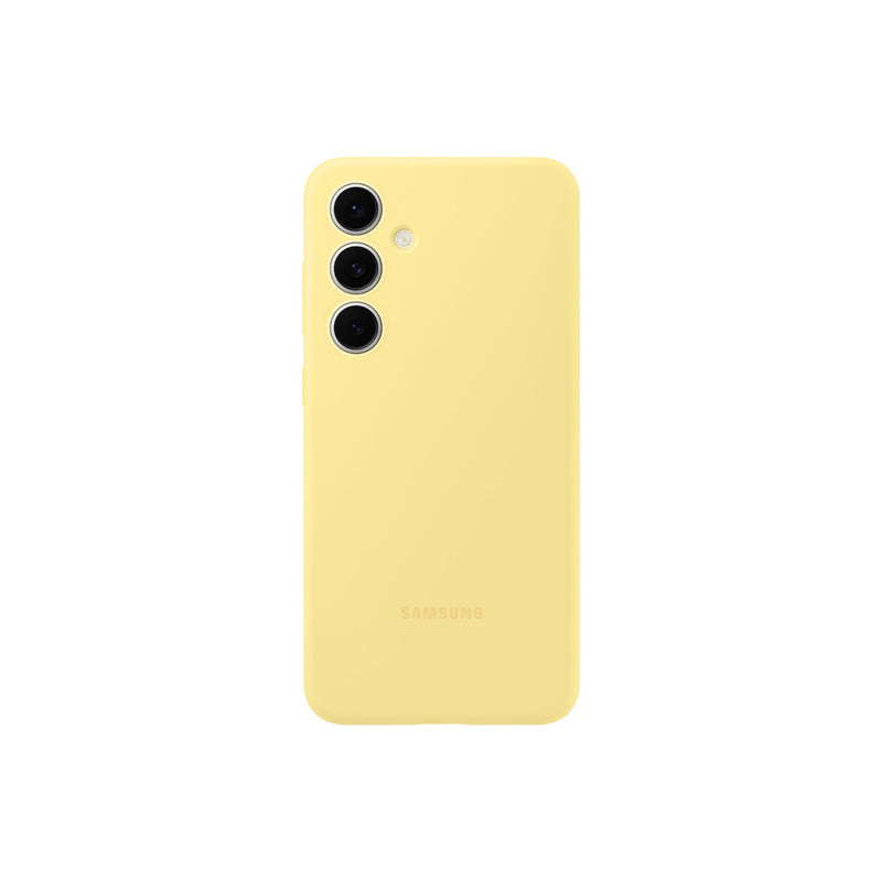 Samsung Silicone Cover - Samsung Galaxy S24 FE - Yellow (SAM-EF-PS721CY)