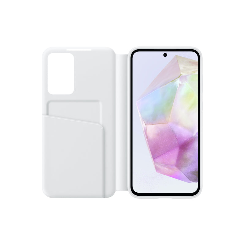 Samsung Smart View Wallet Cover - Samsung Galaxy A35 5G - White