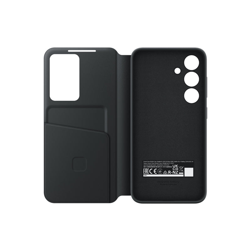 Samsung Smart View Wallet Cover - Samsung Galaxy S24 - Black