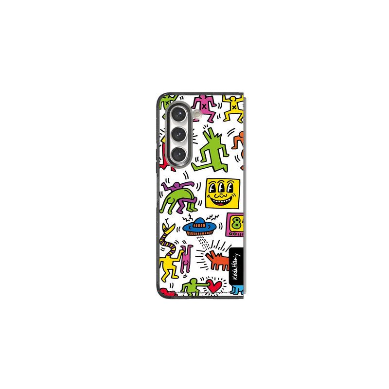 Samsung SMAPP Keith Haring Pattern Eco-Friends Cover - Samsung Galaxy Z Fold5