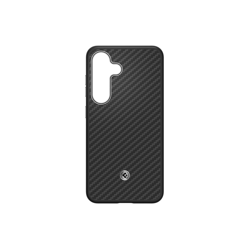 Samsung Enzo Aramid Case - Samsung Galaxy S25 - Black Silver (SAM-GP-FPS931P)