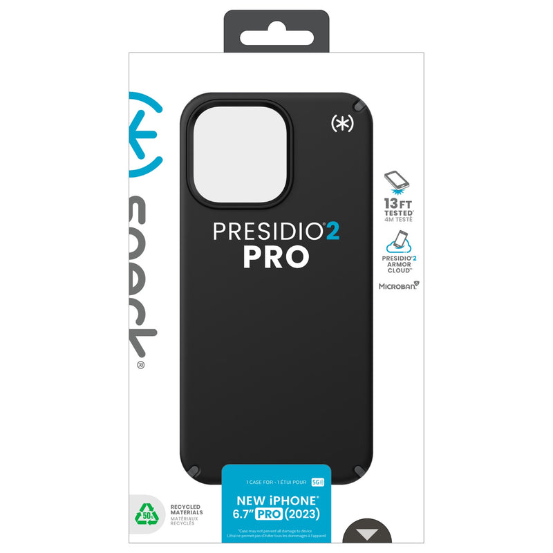 Speck Presidio2 Pro Case - Apple iPhone 15 Pro Max - SPK150484-3205