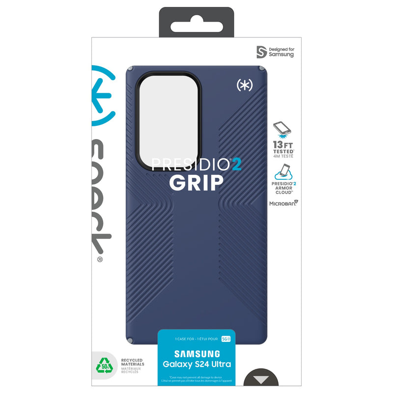 Speck Presidio2 Grip Case - Samsung Galaxy S24 Ultra - Blue