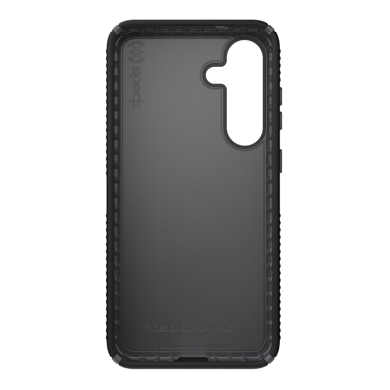 Speck Presidio2 Grip Case - Samsung Galaxy S25+ - Black & Slate Grey (SPK150886-3205)