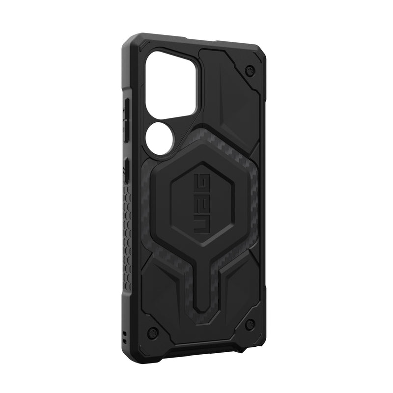 UAG Monarch Case - Samsung Galaxy S25 Ultra - Carbon Fibre (UAG-GS25U-MONCA)