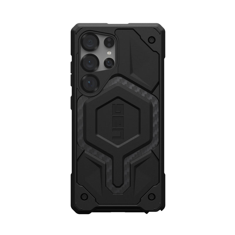 UAG Monarch Case - Samsung Galaxy S25 Ultra - Carbon Fibre (UAG-GS25U-MONCA)