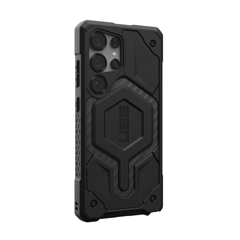 UAG Monarch Case - Samsung Galaxy S25 Ultra - Carbon Fibre (UAG-GS25U-MONCA)