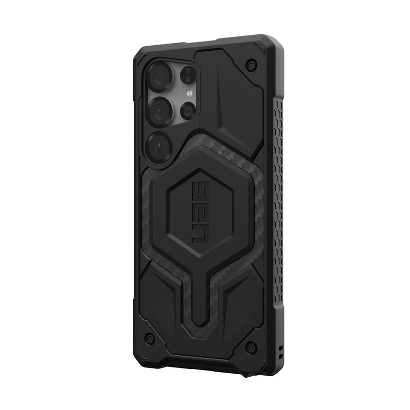 UAG Monarch Case - Samsung Galaxy S25 Ultra - Carbon Fibre (UAG-GS25U-MONCA)