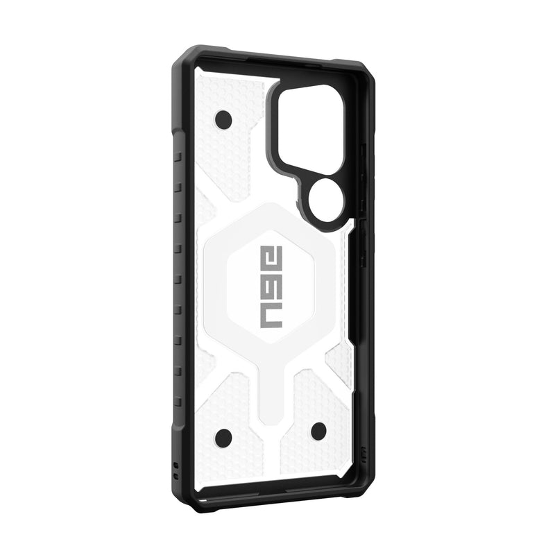 UAG Pathfinder Clear Magsafe Case - Samsung Galaxy S25 Ultra - Silver (UAG-GS25U-PCLMI)