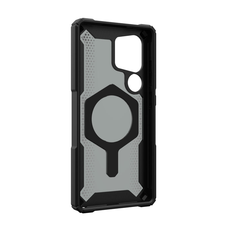 UAG Plasma XTE MagSafe Case - Samsung Galaxy S25 Ultra - Black & Orange (UAG-GS25U-PXTEB)