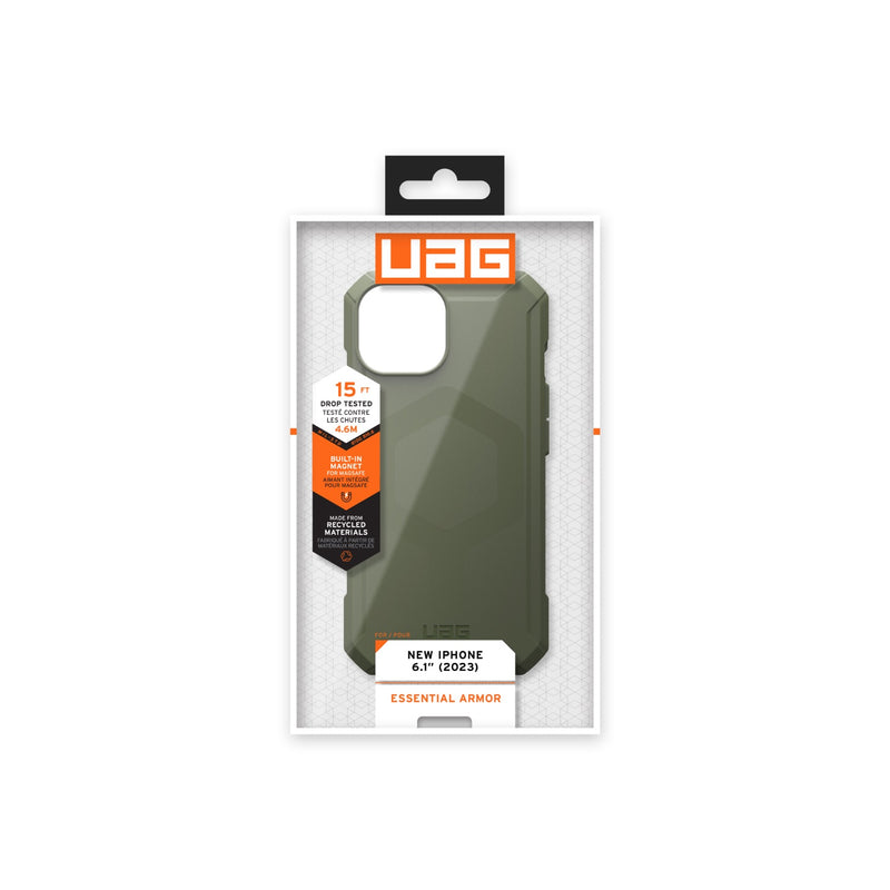 UAG Essential Armor MagSafe Case - Apple iPhone 15 - UAG-I15-EAMOL