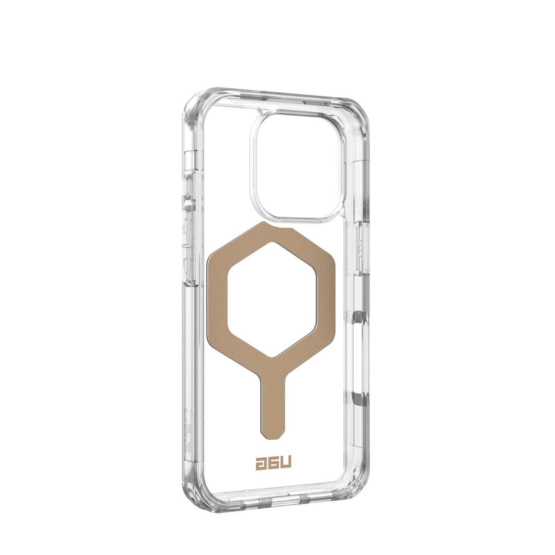 UAG Plyo Magsafe Case - Apple iPhone 16 Pro - Ice & Gold (UAG-I16P-PLYI)