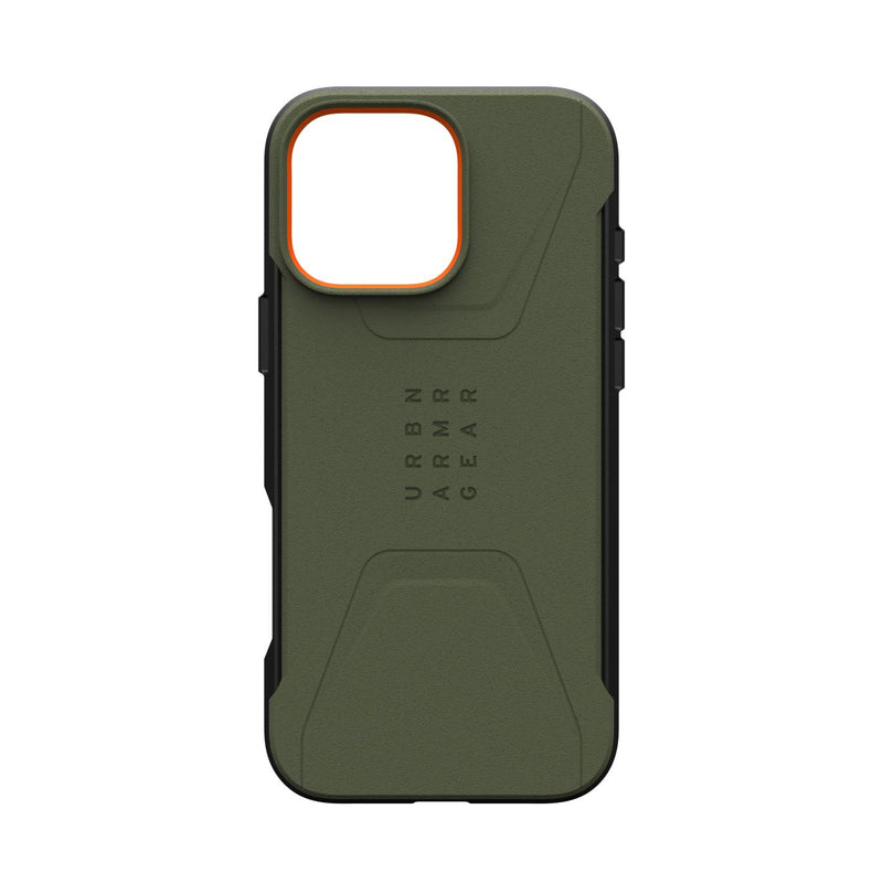 UAG Civilian Magsafe Case - Apple iPhone 16 Pro Max - Olive Drab (UAG-I16PM-CIVO)