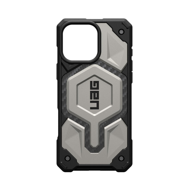 UAG Monarch Pro MagSafe Case - Apple iPhone 16 Pro Max - Titanium (UAG-I16PM-MPMCF)