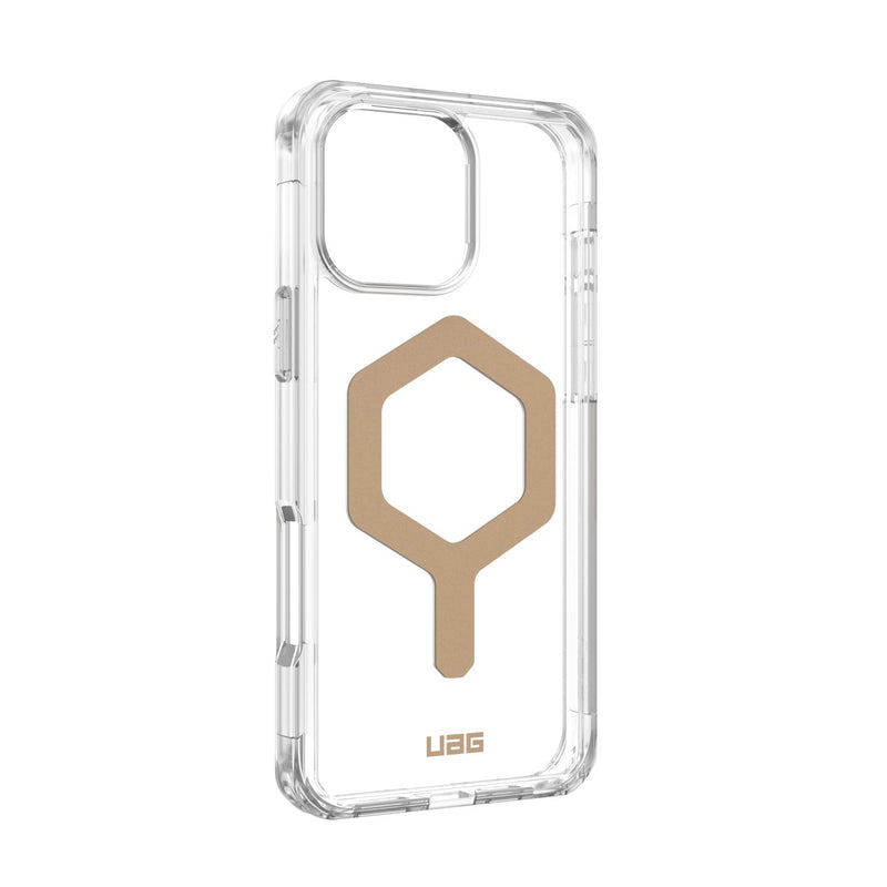 UAG Plyo Magsafe Case - Apple iPhone 16 Pro Max - Ice & Gold (UAG-I16PM-PLYI)