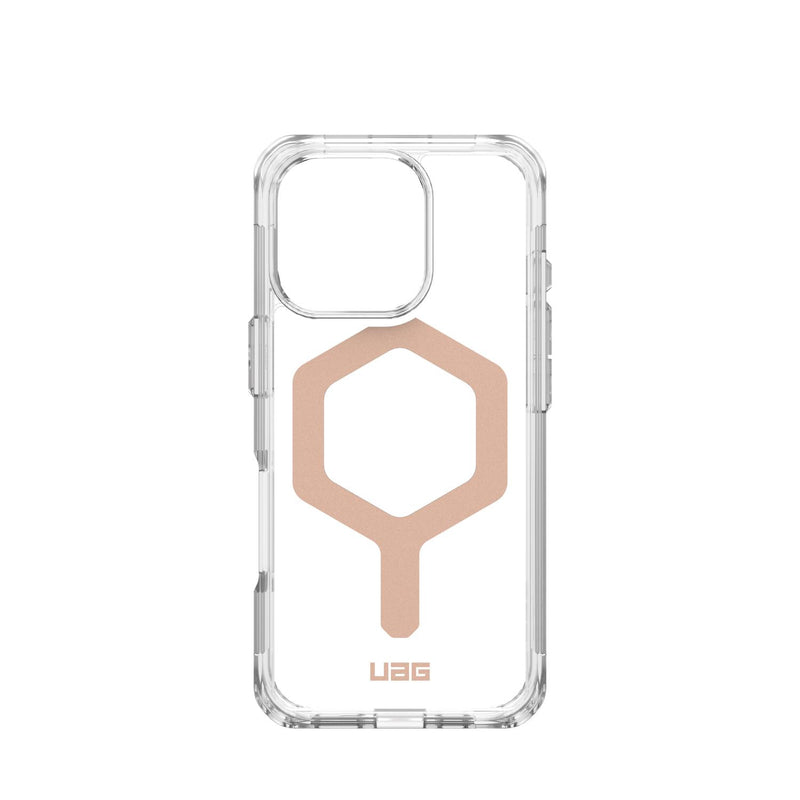 UAG Plyo Magsafe Case - Apple iPhone 16 Pro - Ice & Rose Gold (UAG-I16PR-MPLYG)