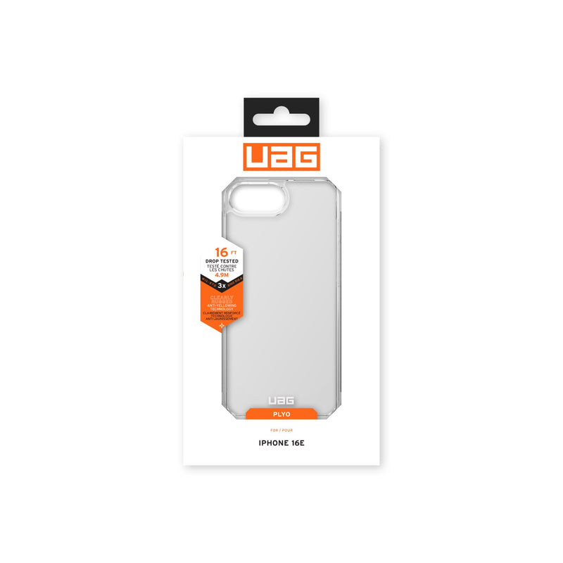 UAG Plyo Case - Apple iPhone 16e - Ice (UAG-ISE25-PLYCL)