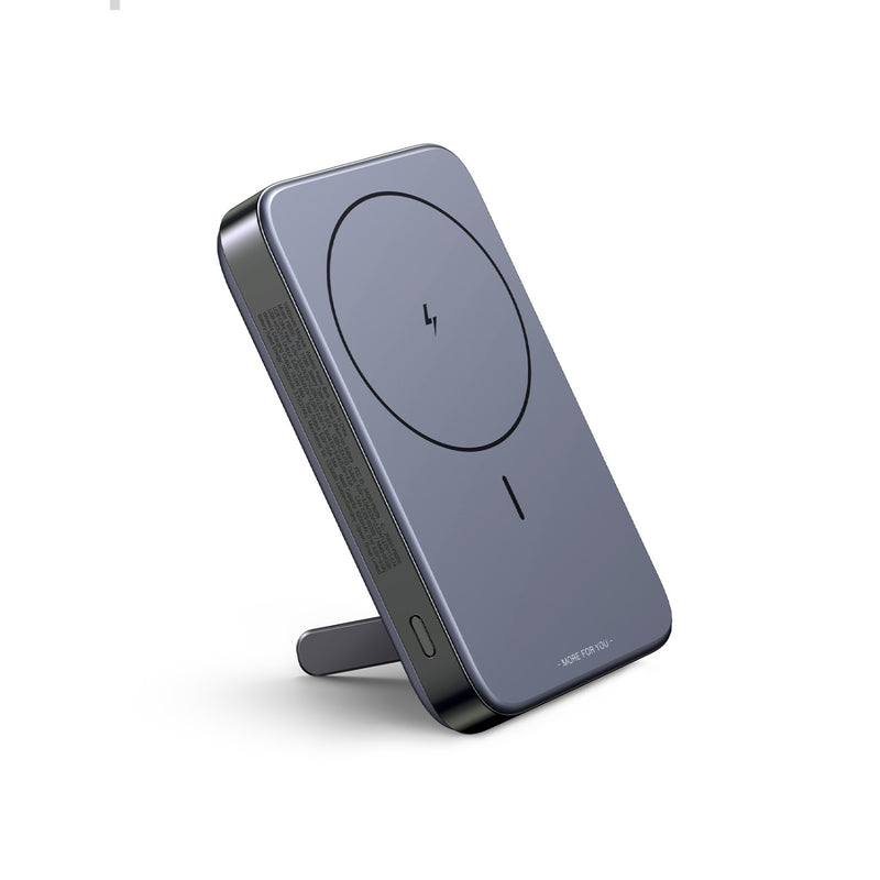 UGREEN Magnetic Wireless Power Bank With Kickstand 10000mAh - Grey (UG-PB206-15086)