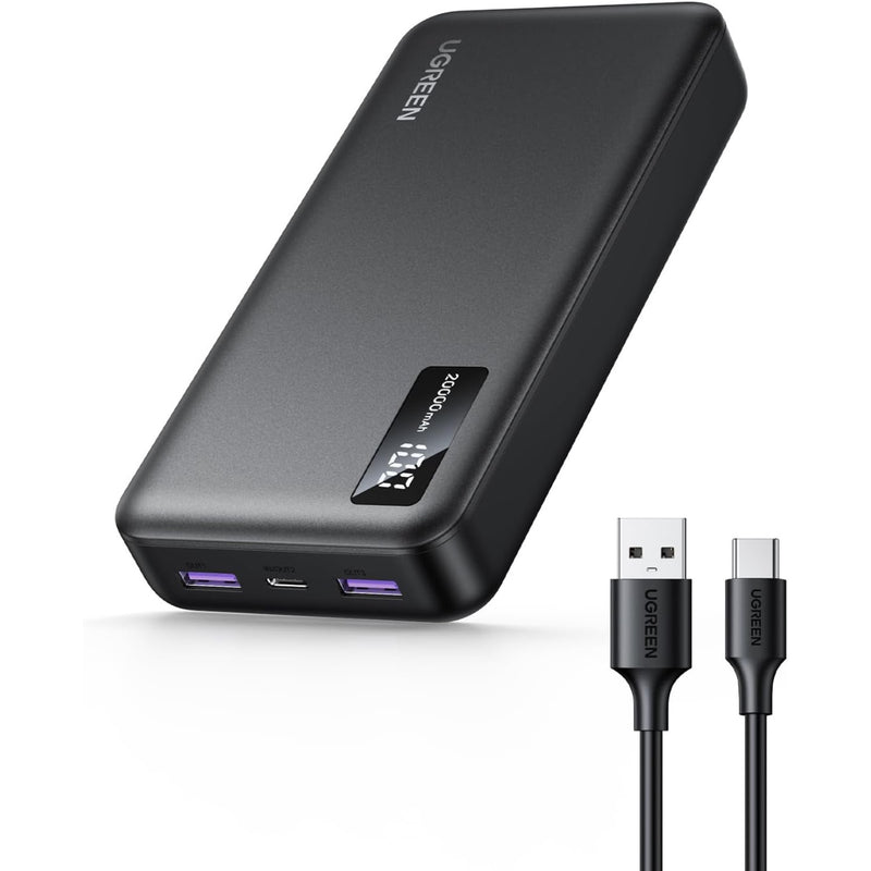 UGREEN PD Power Bank 20000mAh - Black (UG-PB312-25683)