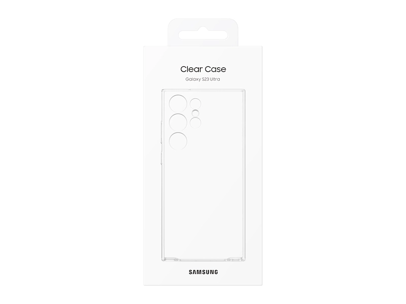 Samsung Clear Case - Samsung Galaxy S23 Ultra