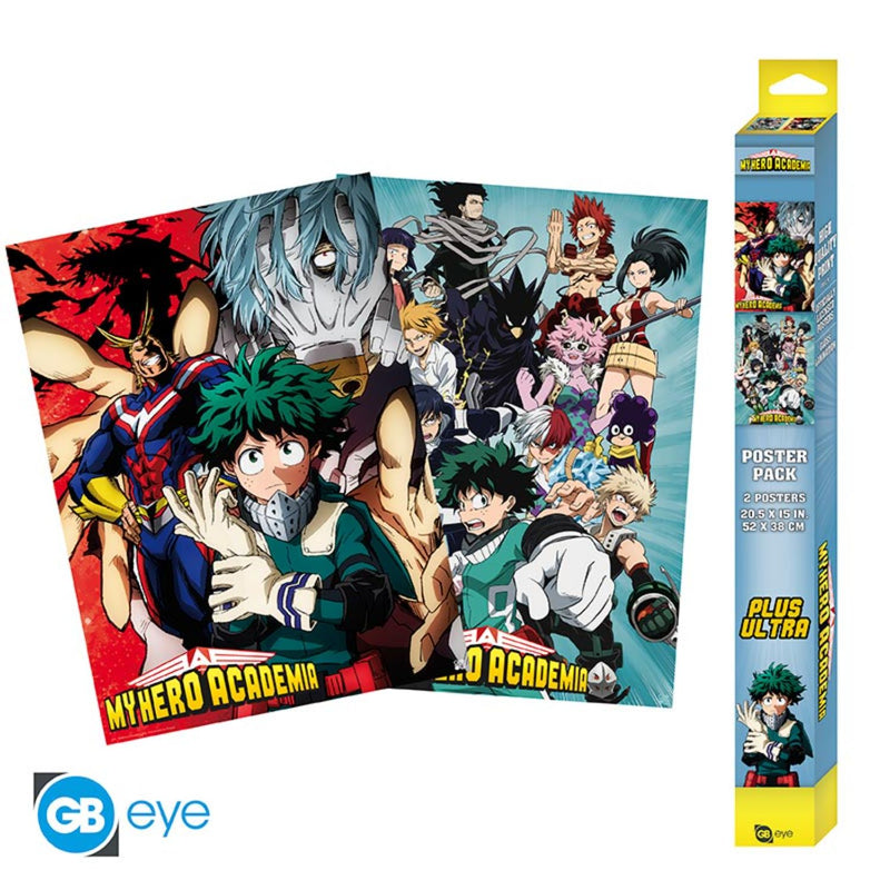 My Hero Academia - Set 2 Chibi Posters - Artworks (52x38)