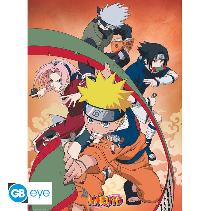 Naruto - Set 2 Chibi Posters - Team 7 (52x38)