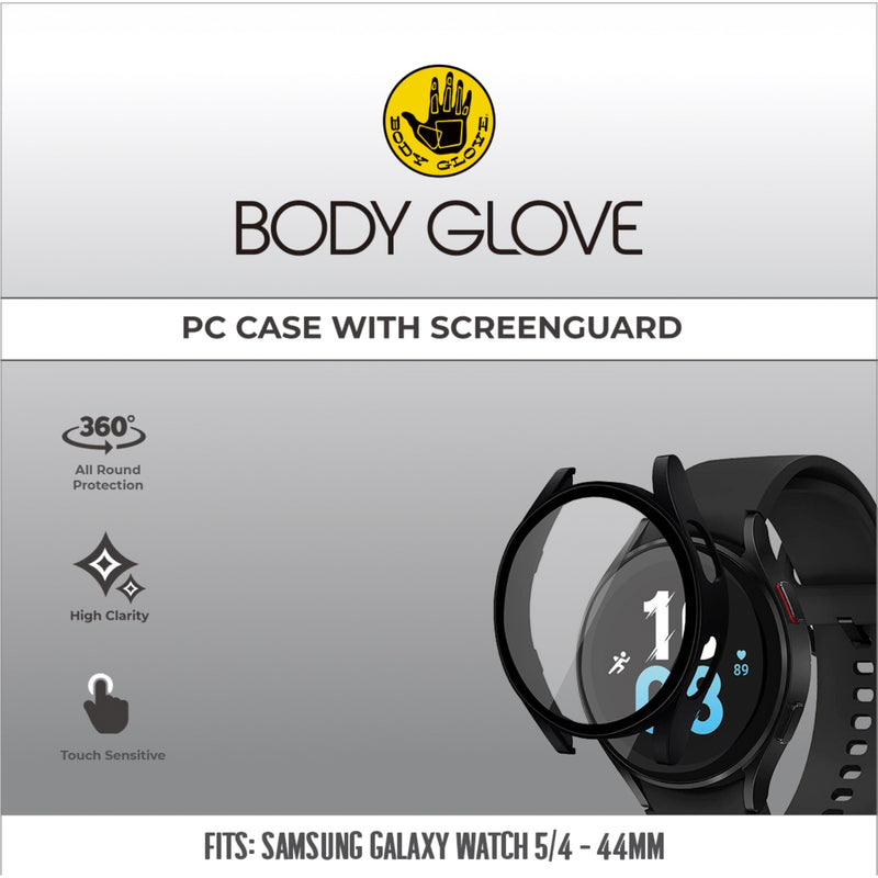 Body Glove PC Case With Screenguard - Samsung Galaxy Watch5 / Galaxy Watch4 44mm