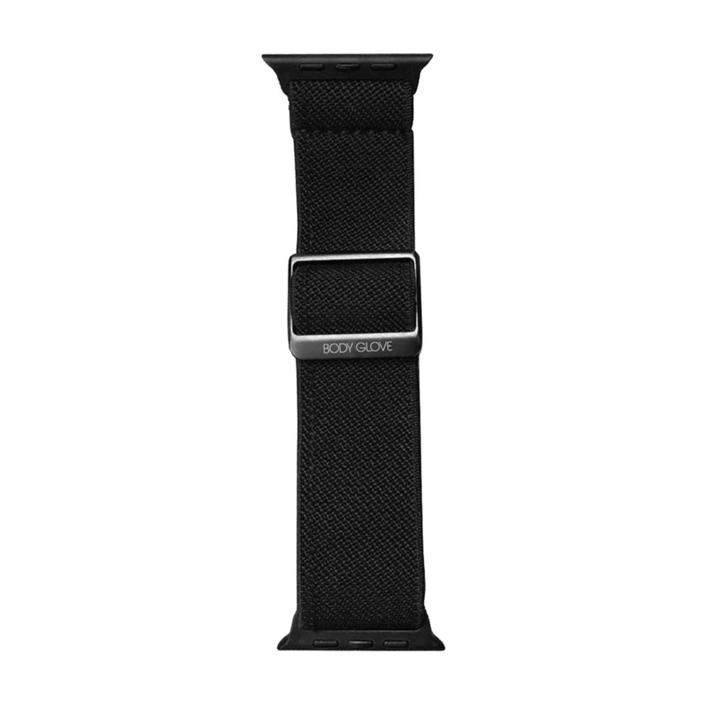 Body Glove Nylon Watch Strap - Apple Series 7(44mm)7(45mm)7(49mm) 8(44mm)8(45mm)8(49mm) - AW44-BK