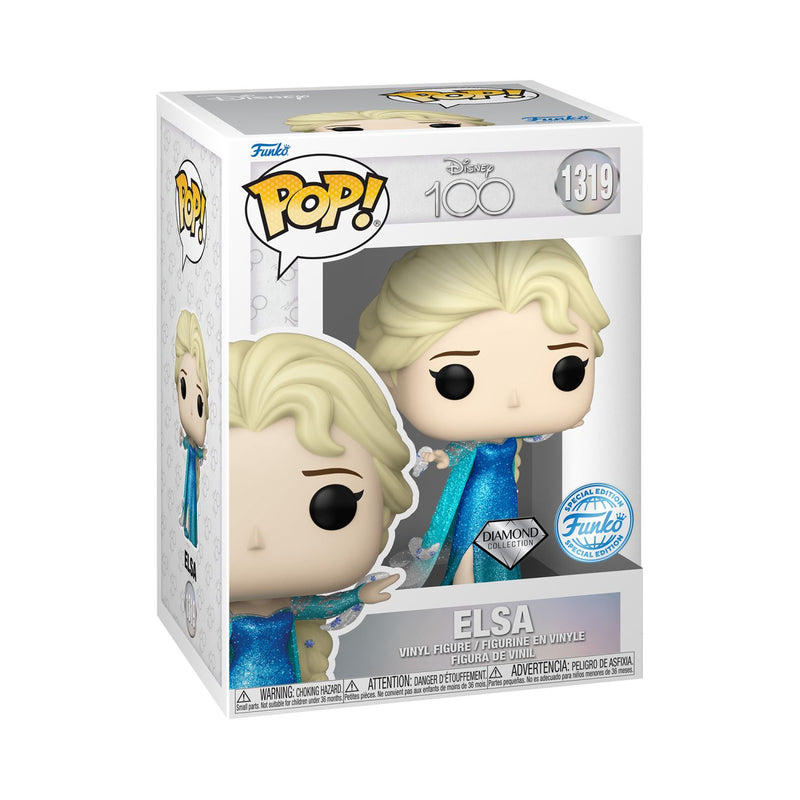 Funko Pop!: Disney 100 - Elsa (Special Edition) (Diamond Collection)