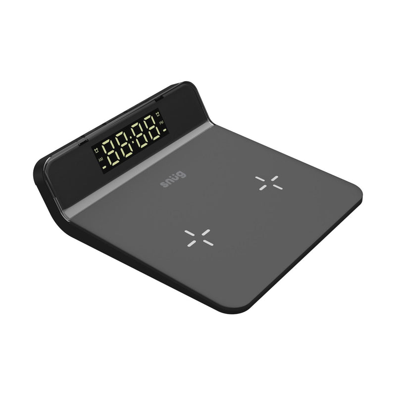 Snug Wireless Clock Duo Charging Pad - 10W