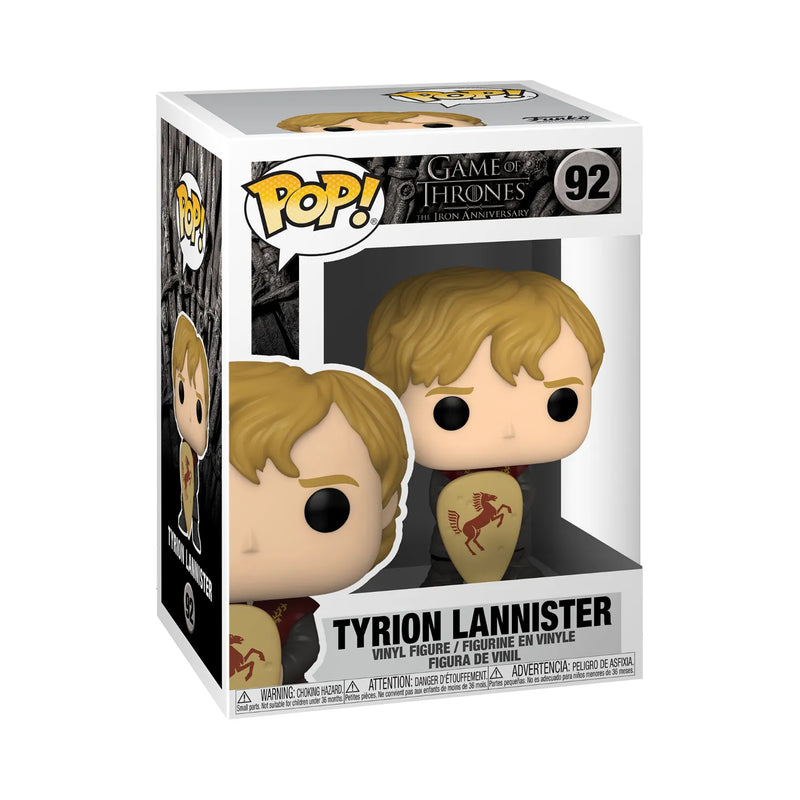 Funko Pop! Television:Game Of Thrones-Tyrion With Shield