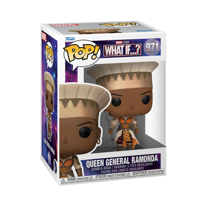 Funko Pop! Marvel:Marvel Studios What If…?-Queen General Ramonda