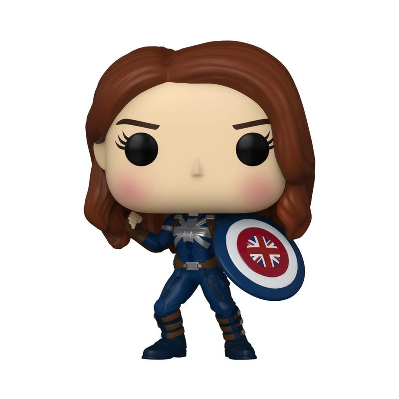 Funko Pop! Marvel:Marvel Studios What If…?-Captain Carter Stealth Suit